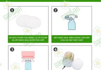 quy trình dán màng seal, dán màng seal công nghiệp